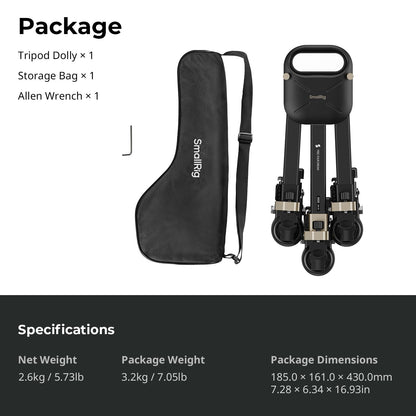 Heavy Duty Tripod Wheels