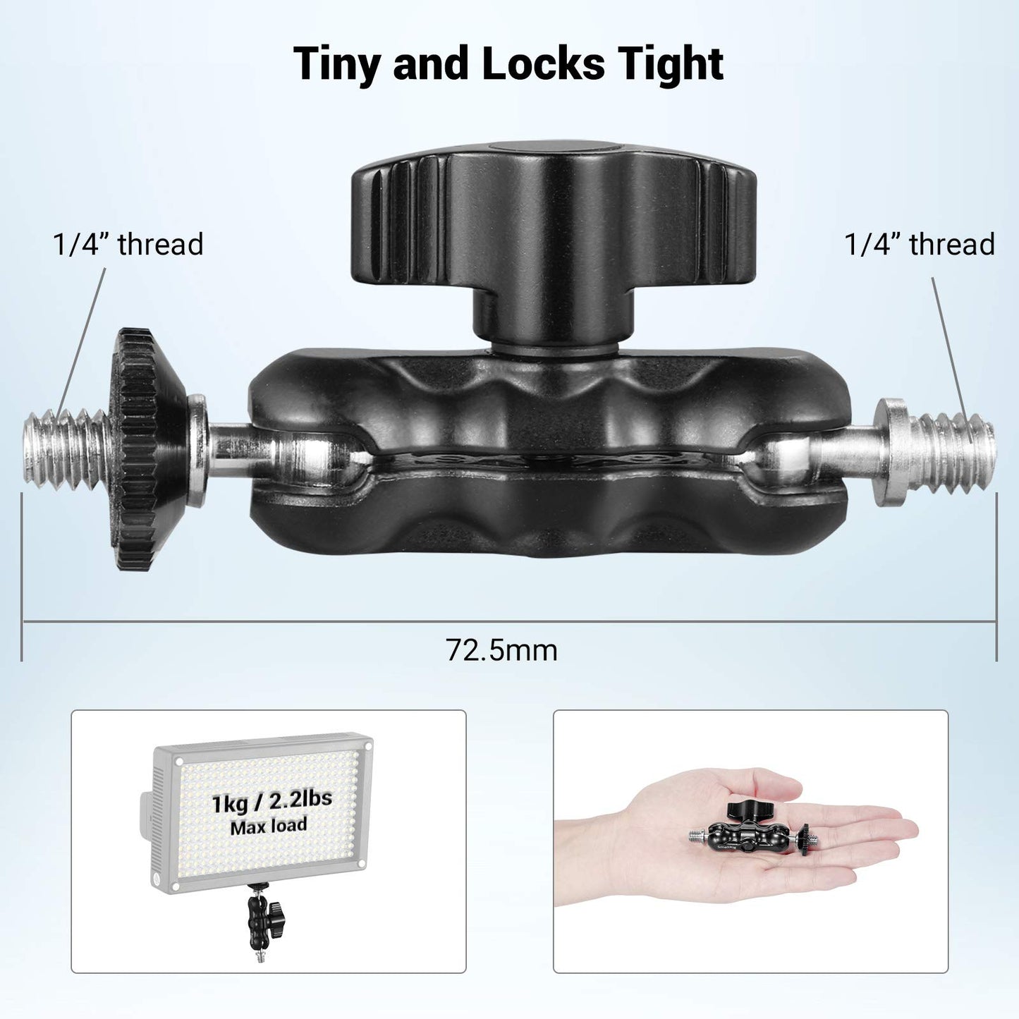SmallRig Universal Magic Arm with Small Ballhead (2pcs) 2158