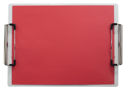 Double Clip Clipboard (9"x12" Letter, White)
