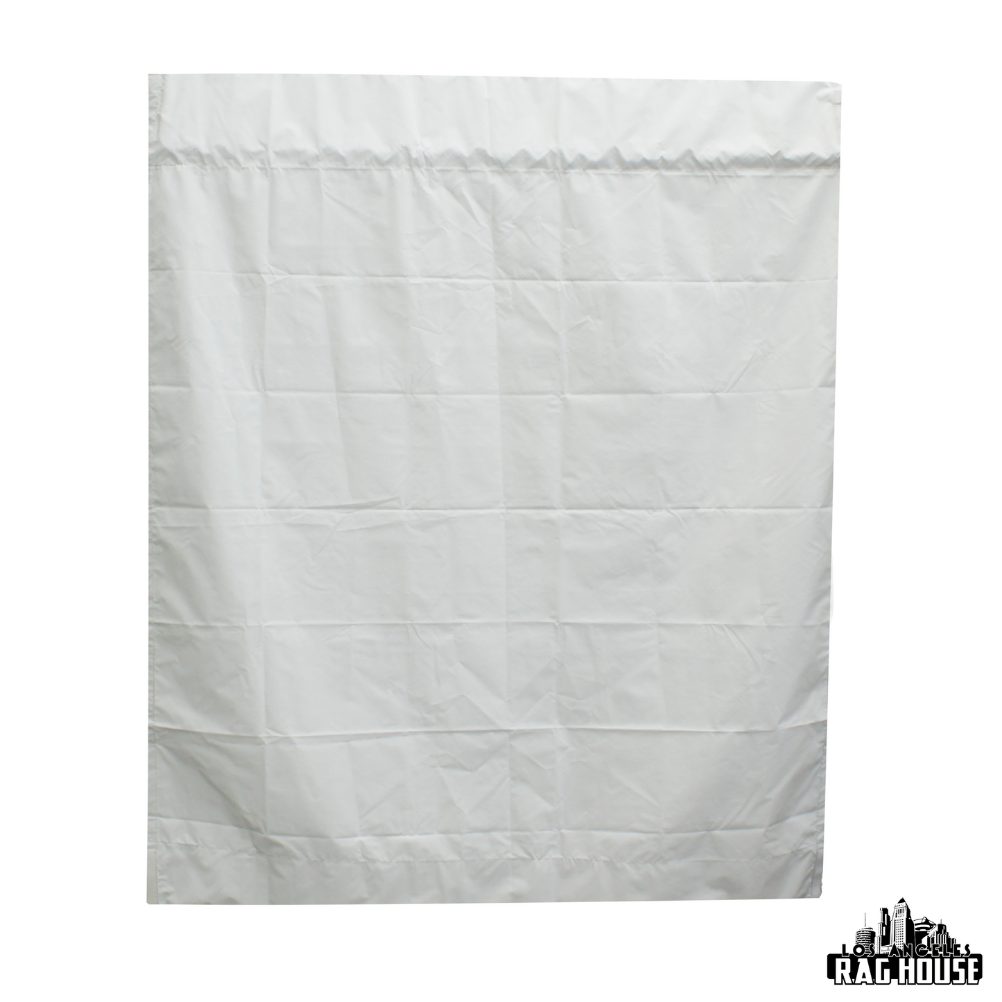 White Bounce B/W Wag Flag Cover Roll-Out by LA Rag House - wag flag cover on frame