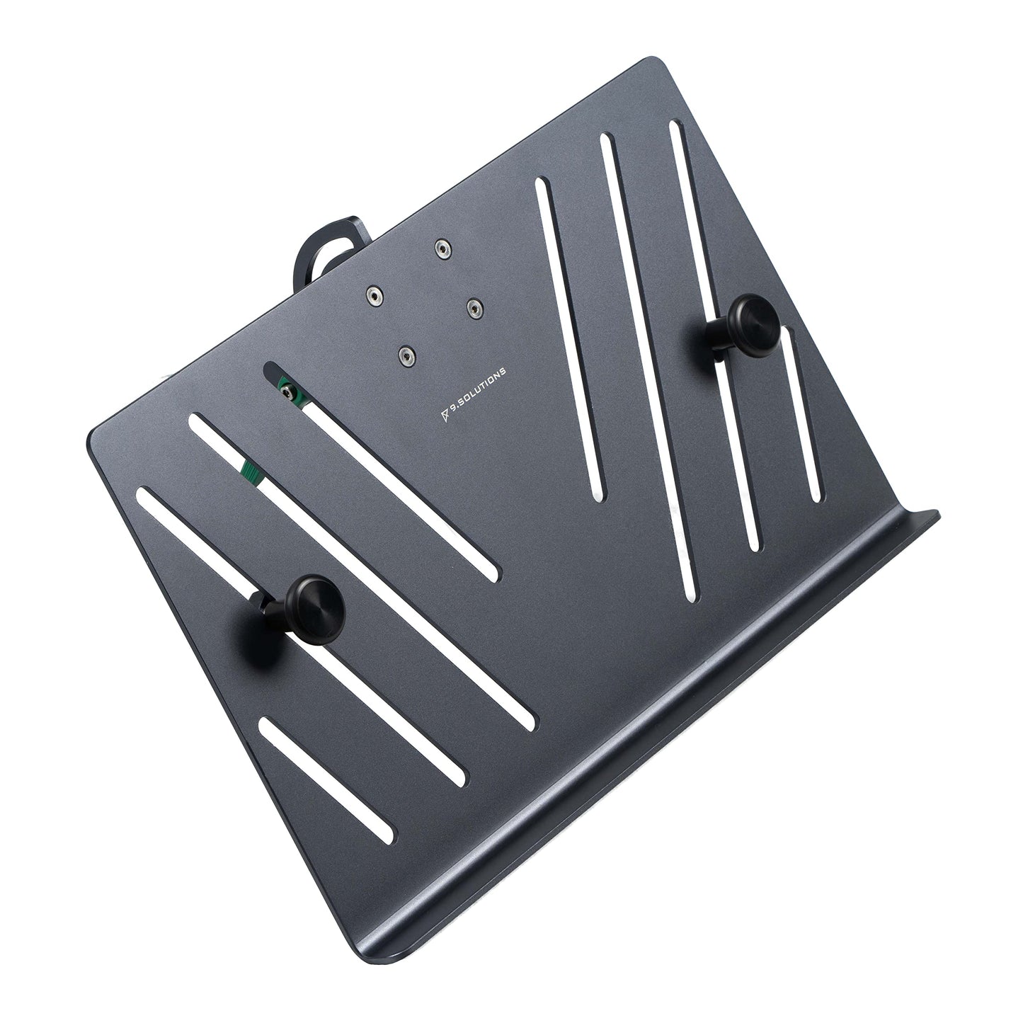 9.Solutions Laptop Holder, 9.VB5118, Desktop Aluminum Stand for MacBook Adjustable,Multi-Angle Stand Phone Stand Portable Laptop Riser Notebook Holder Stand