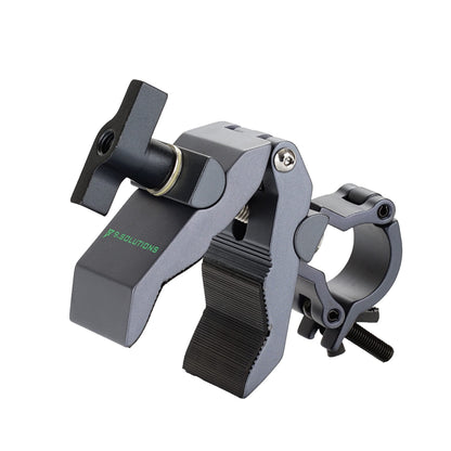 9.Solutions Python Clamp with 35mm Tube Mount, 35mm Tube Clamp, Rotate Independent, Max Load: 44lbs, 9.VP5081G