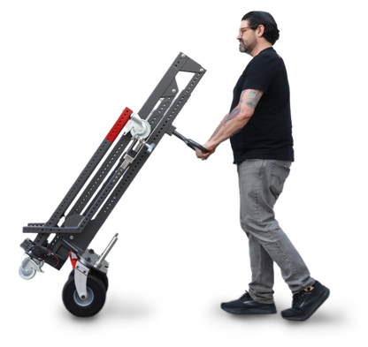 Middle MAX Menace Arm self-leveling head with baby pin and junior receiver