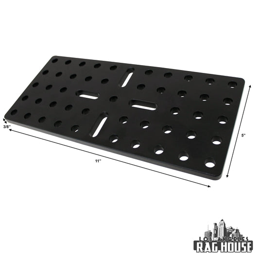 5″ X 11″ X 3/8″ CHEESE PLATE WITH X SLOT