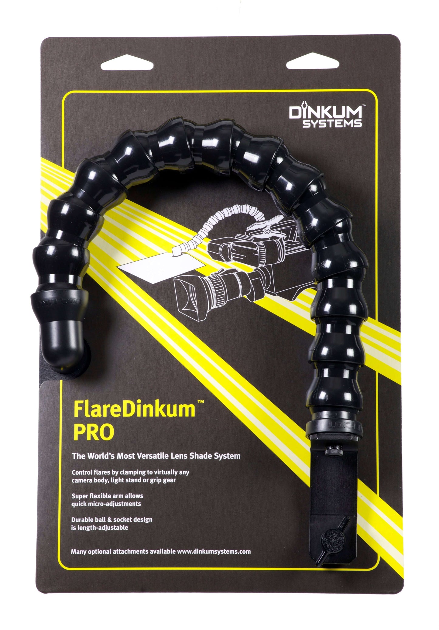 PRO™ Fixed Base Mount Lens Shade - Grip Support Store