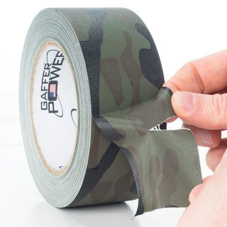 Gaffer Tape 2 In x 25 Yds  Muted Army Green Camouflage - Grip Support Store