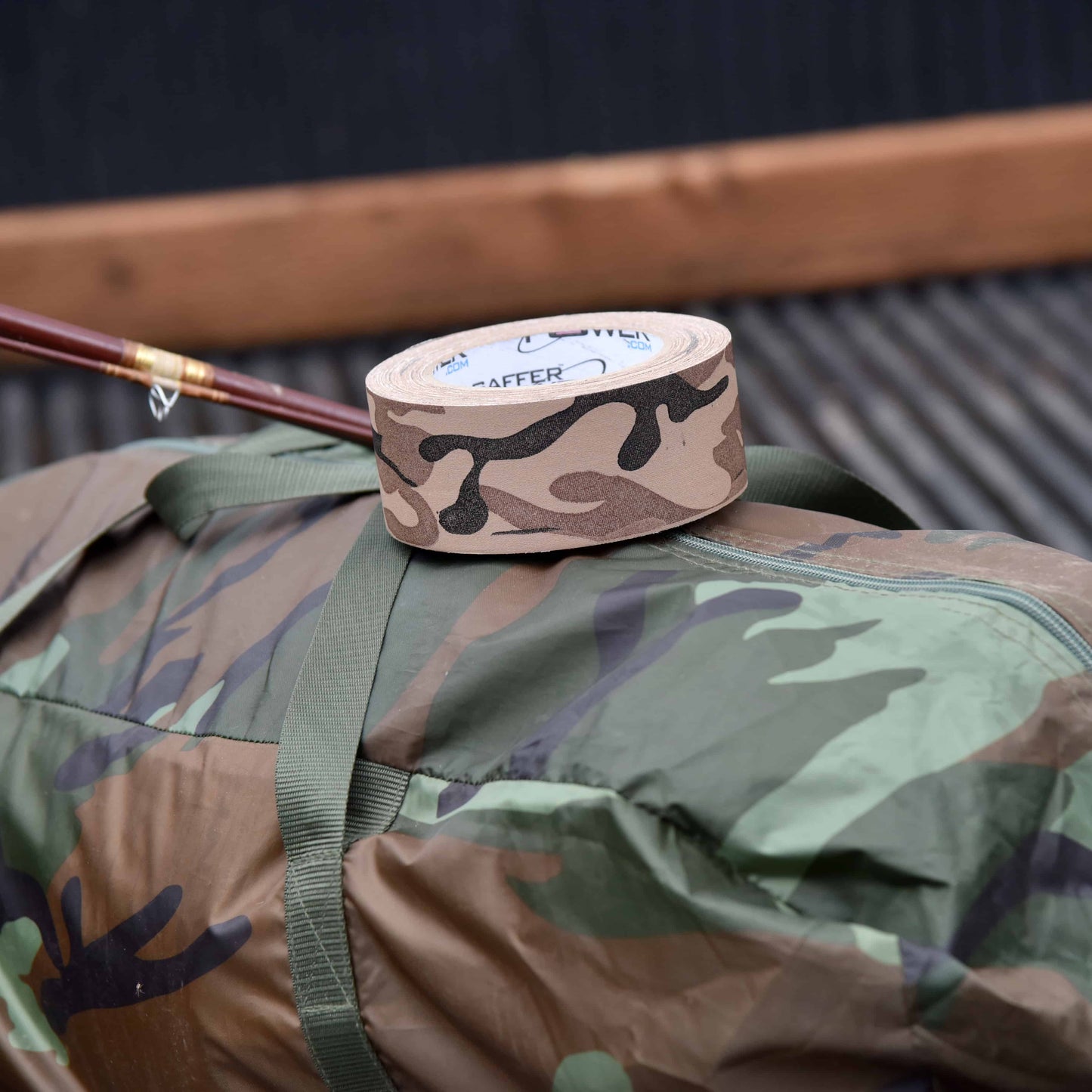 Gaffer Tape, 2 Inch x 25 Yards - Desert Tan Camouflage - Grip Support Store