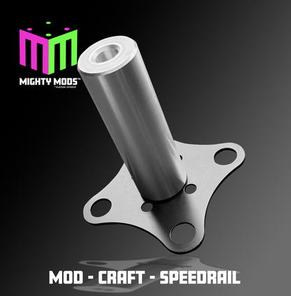 MIGHTYMODS MOD-CRAFT PLATE-SPEEDRAIL - 1 1/4" - 3" - Grip Support Store