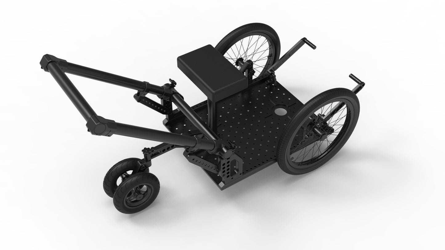 Rickshaw Footrest