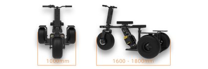 Raptor Electric Trike + Rickshaw