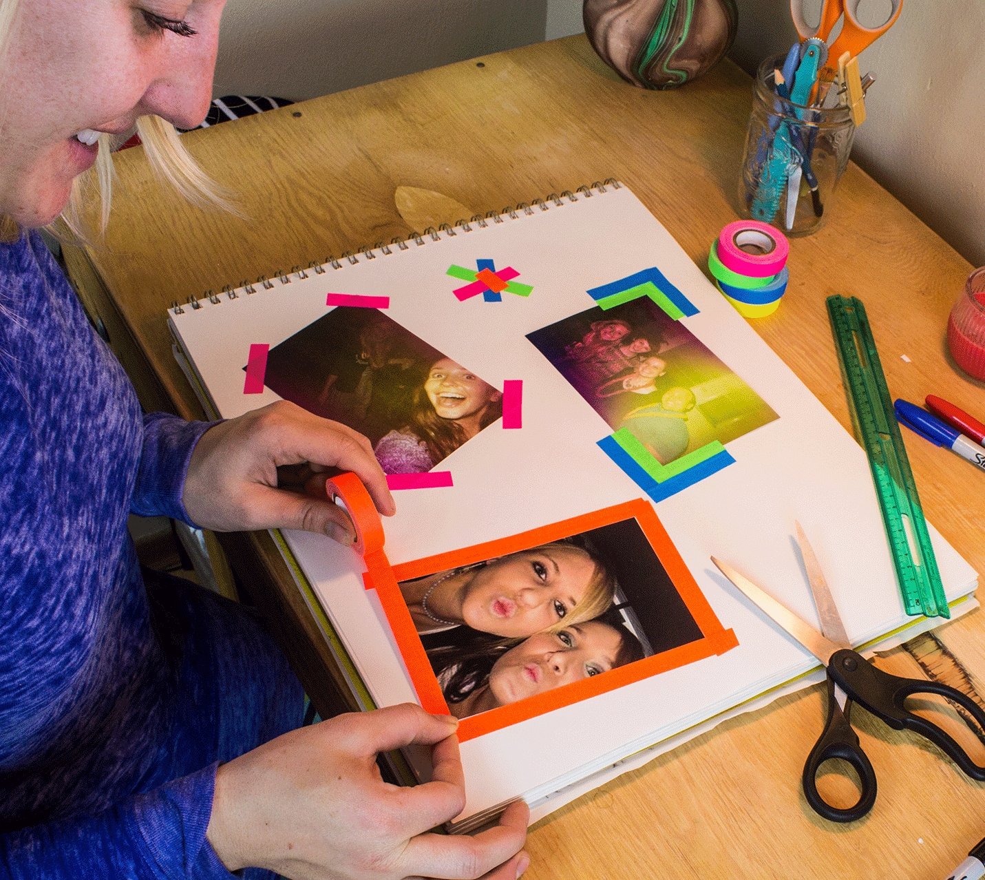 Spike Tape, 5-Pack, (1/2 In x 6 Yds) Multi-Color - Grip Support Store