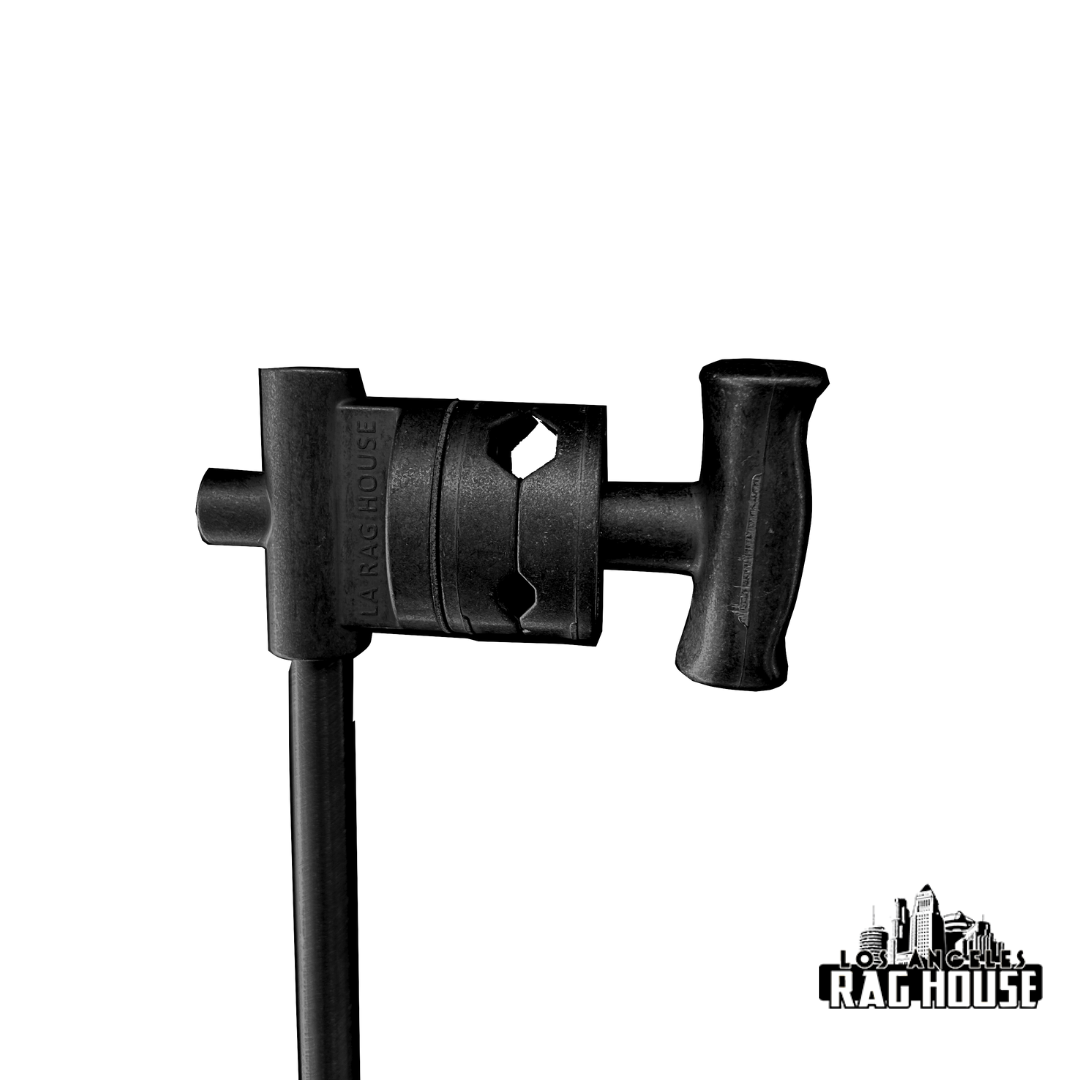40” C-STAND 2 RISER STANDARD SWING LOCK BASE - BLACK