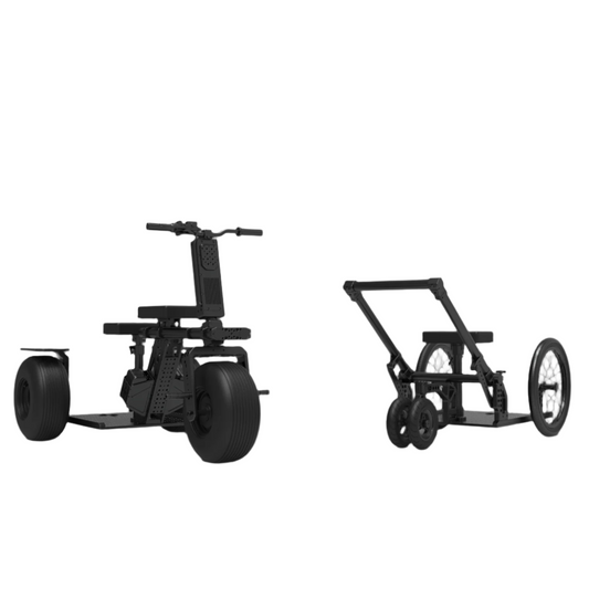 Raptor Electric Trike + Rickshaw
