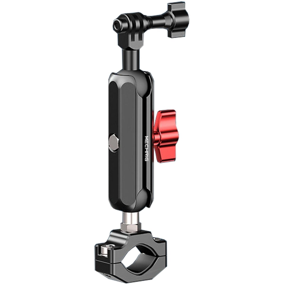 Mechrig Aluminum Ball Head Tube Clamp Bracket for Action Camera