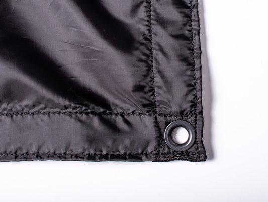 Black Poly Silk