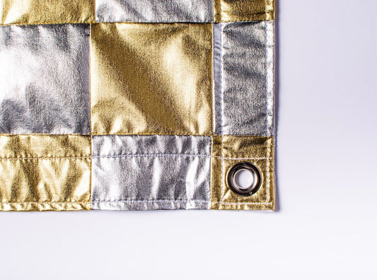 Checkerboard Bounce Silver/Gold - Grip Support Store