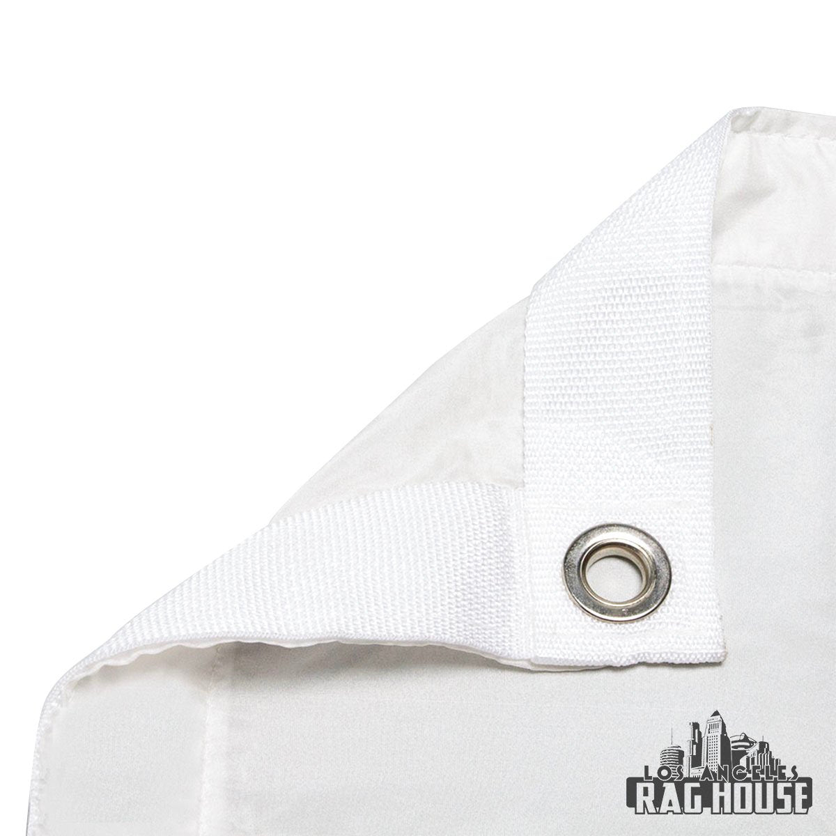 China Silk White by LA Rag House - fabric detail
