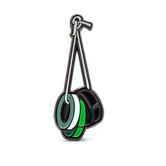 Gaff Tape Roll Enamel Pin