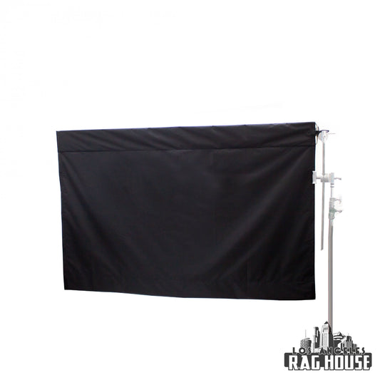 1/4 Grid Silent Wag Flag Cover Roll-Out by LA Rag House - cover rolled out on wag flag frame