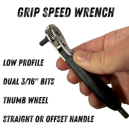 Grip Speed Wrench with Dual 3/16" Bits - Grip Support Store