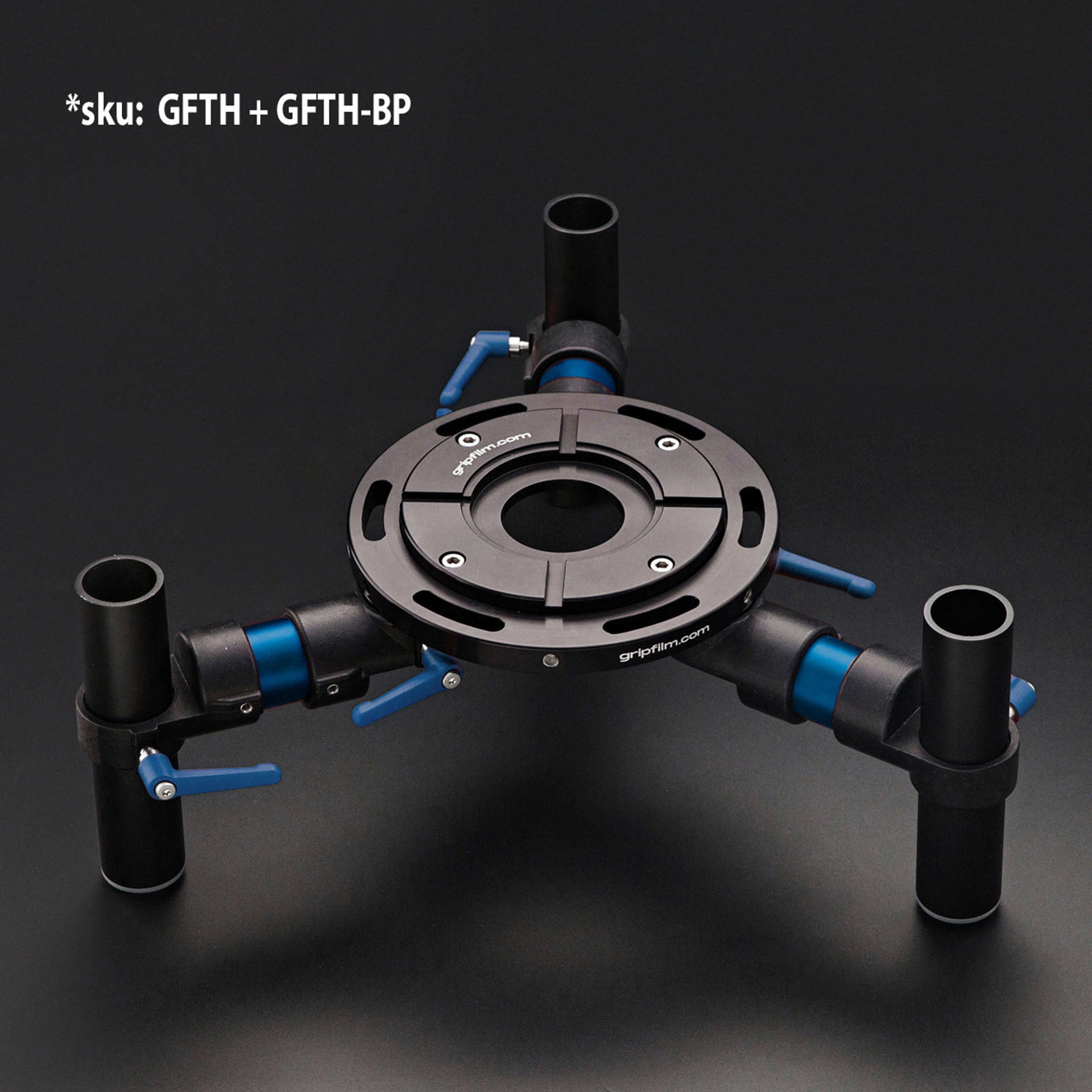 48.3mm (1"1/2) & M8 CLAMPING LEVER BLUE SET - Grip Support Store