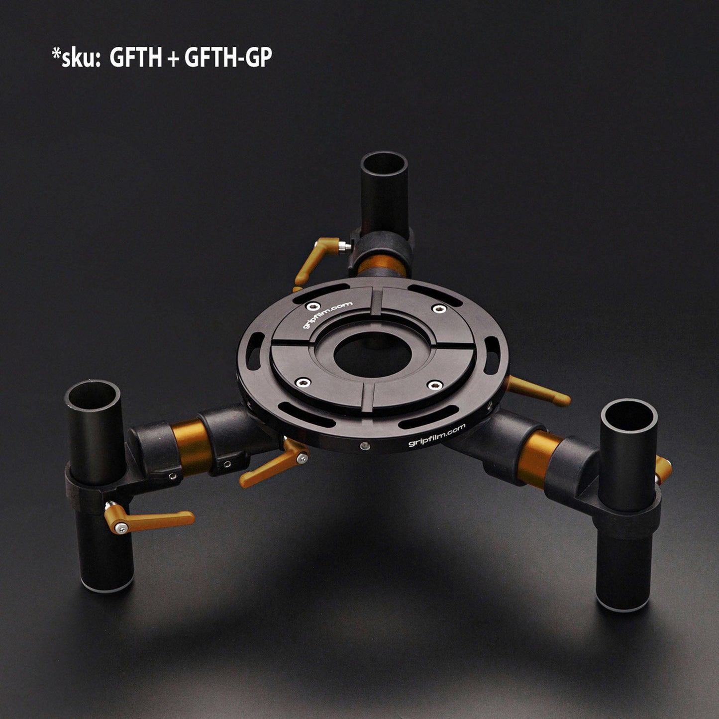 48.3mm (1"1/2) & M8 CLAMPING LEVER GOLDEN  SET - Grip Support Store