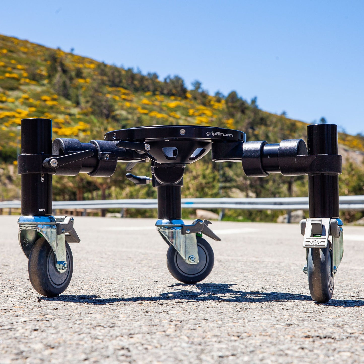 48.3mm (1"1/2 ) STARTER PIN WITH 100mm (4")  WHEELS SET - Grip Support Store