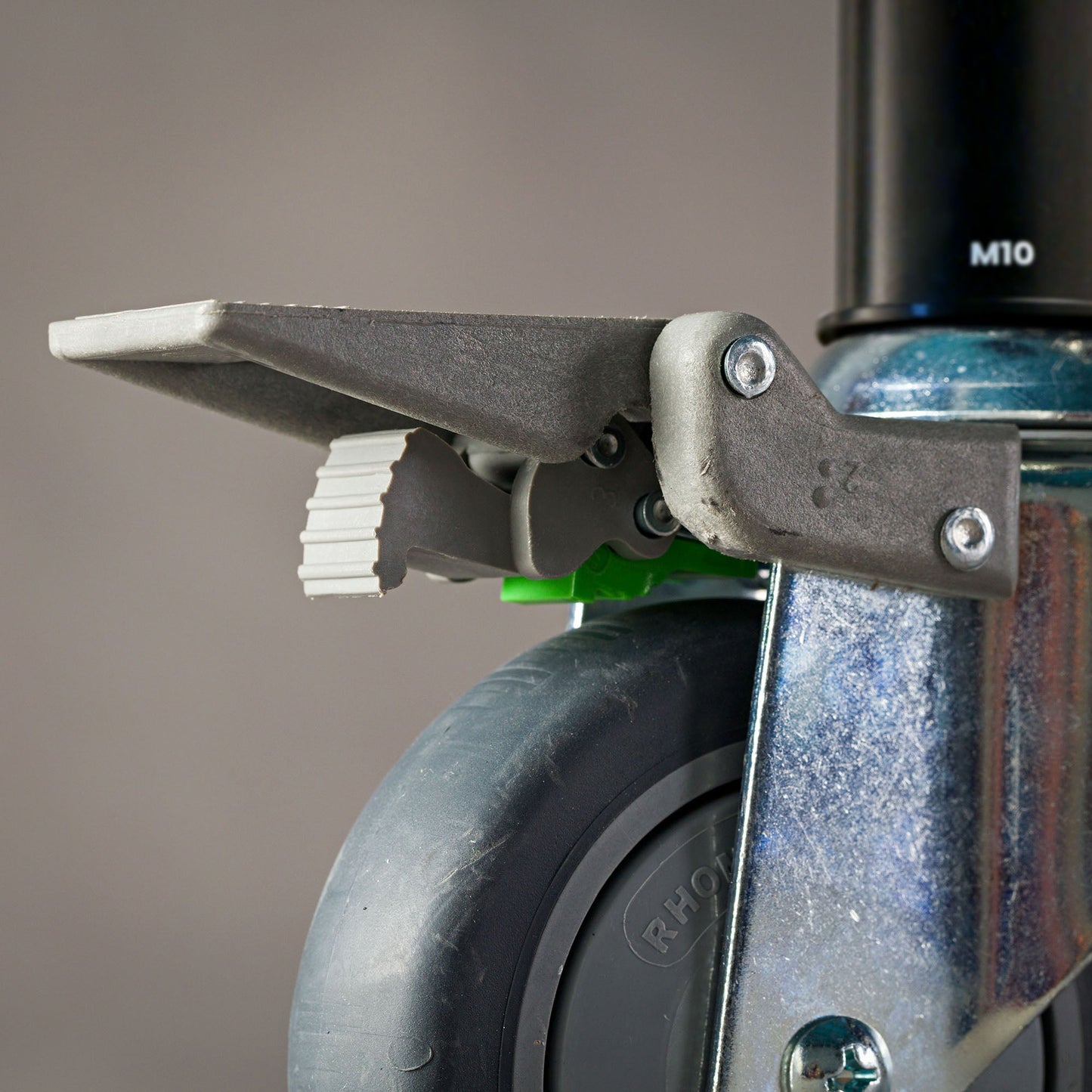 48.3mm (1"1/2 ) STARTER PIN WITH 100mm (4")  WHEELS SET - Grip Support Store