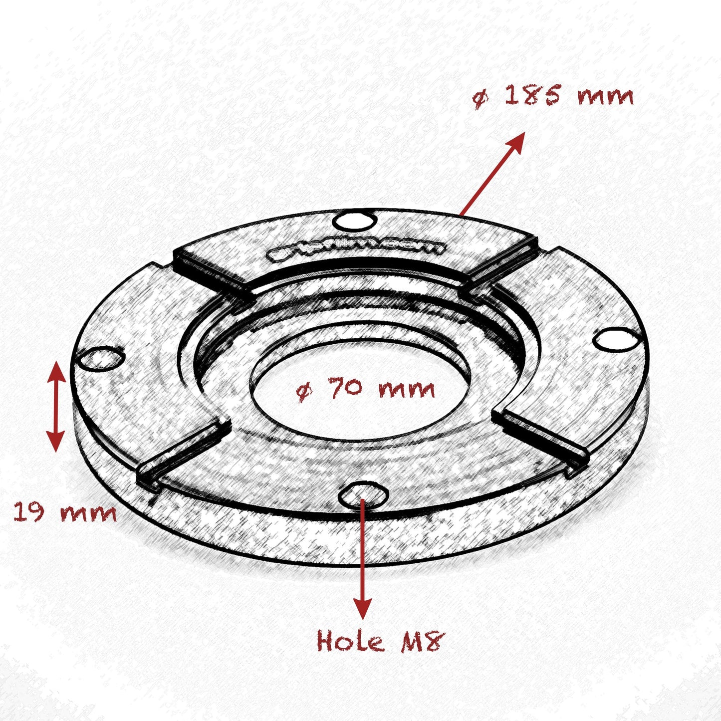 RED MITCHELL BASE - Grip Support Store