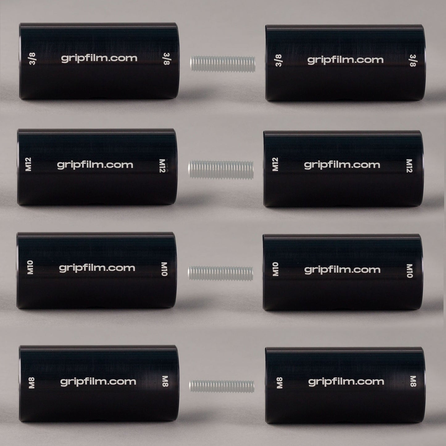 3/8, M12, M10, M8 STARTER PIN 48.3mm ( 1" 1/2 ) KIT - Grip Support Store