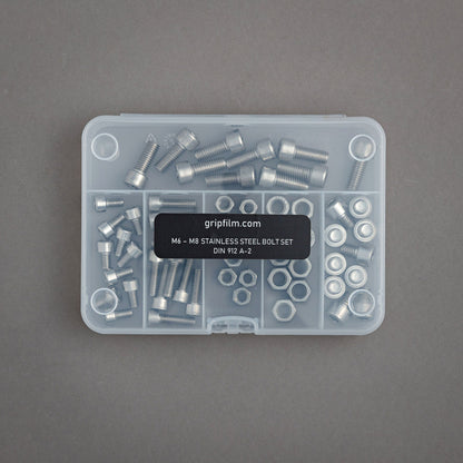 M6 - M8 STAINLESS STEEL BOLT SET - Grip Support Store