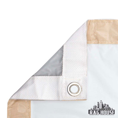 1/2 Soft Frost (Textured) by LA Rag House - fabric texture detail