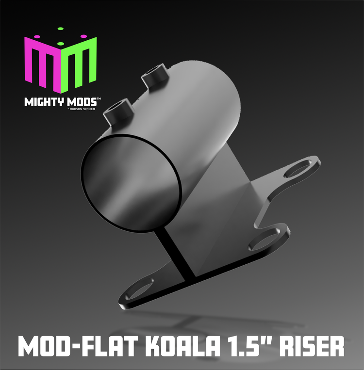 MIGHTYMODS MOD-PARALLEL W 1.5" RISER "FLAT KOALA" 1 1/2" - Grip Support Store