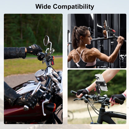 Mechrig Dual Ball Quick-Release Aluminum Handlebar Phone Mount