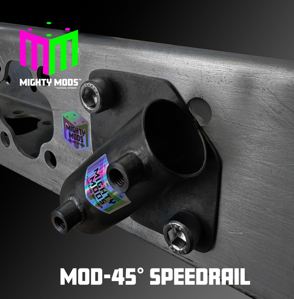 MIGHTYMODS MOD 45° SPEEDRAIL 1 1/4" - Grip Support Store