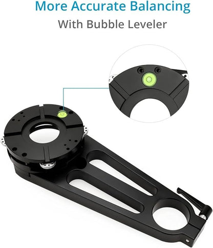 Euro / Elemac to Mitchell 4-Way Camera Leveler Offset - Grip Support Store