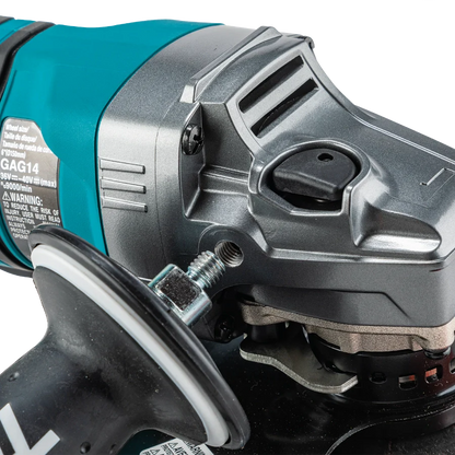 Makita GAG14M1 40V max XGT® Brushless Cordless 4‑1/2” / 6" Paddle Switch Angle Grinder Kit, with Electric Brake (4.0Ah) - Grip Support Store