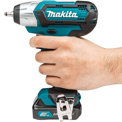 Makita WT04R1 12V max CXT Lithium-Ion Cordless 1/4" Impact Wrench Kit (2.0Ah) - Grip Support Store