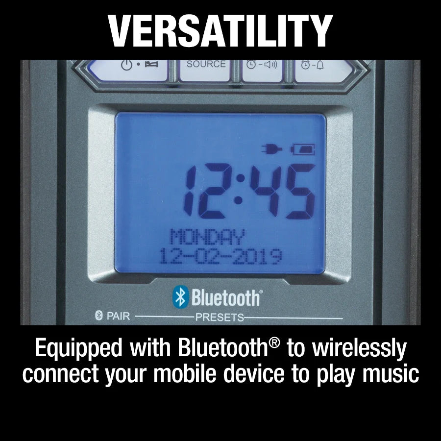 Makita XRM10 18V LXT/12V max CXT Lithium-Ion Cordless Bluetooth Job Site Charger/Radio - Grip Support Store