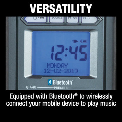 Makita XRM10 18V LXT/12V max CXT Lithium-Ion Cordless Bluetooth Job Site Charger/Radio - Grip Support Store