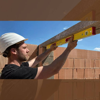 Stabila 37816 Type 196, 48 inch plus 16 inch Heavy Duty Spirit Level Set - Grip Support Store