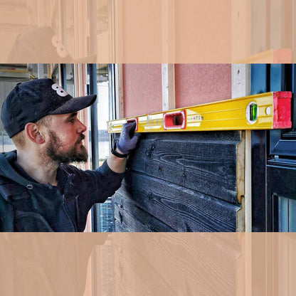 Stabila 37816 Type 196, 48 inch plus 16 inch Heavy Duty Spirit Level Set - Grip Support Store