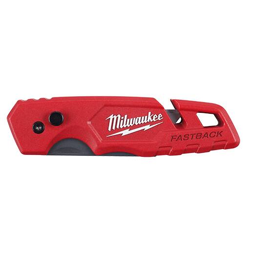 Milwaukee 48-22-1502 Fastback Folding Utility Knife with 5 Blade Storage - Grip Support Store