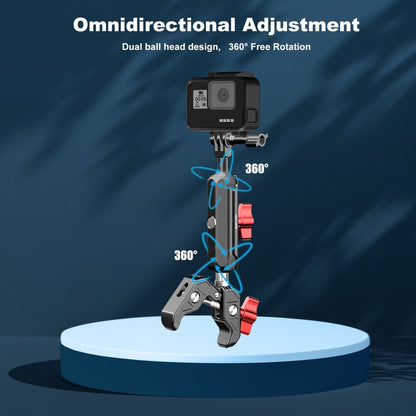 Mechrig Super Clamp Aluminum Alloy Riding Action Camera Mount
