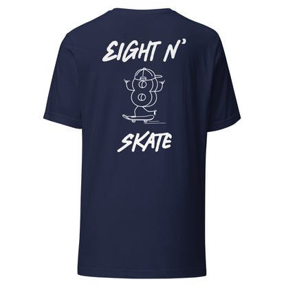 Eight N' Skate 2 Sided T-Shirt