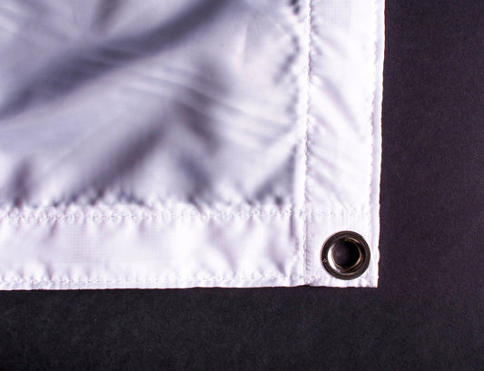 White Poly Silk