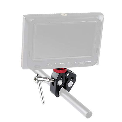Super Clamp with 1/4"-20 to 1/4"-20 Screw Converter