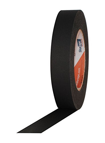 1" Black Photo Tape, 60 yds