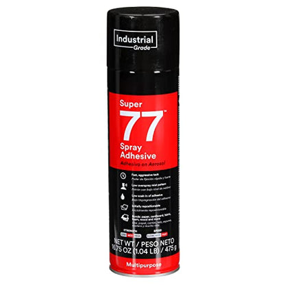 3M Super 77 Spray Adhesive Glue - 16.75 oz