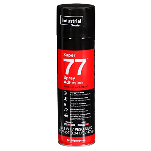 3M Super 77 Spray Adhesive Glue - 16.75 oz